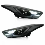 Customized Led Headlights With Drl Dual Beam For Elantra 2011-2016 Sedan. Fixed Price $289.00.