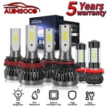 Led Headlight Bulbs Hi&lo Beam Fog For Jeep Grand Cherokee 2012-2018 6500K. Fixed Price $39.99.