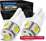 Partsam 194 Led Bulbs White License Plate Lights 168 T10 2825 W5W For. Fixed Price $9.08.