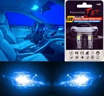 Led 3030 Light Blue 10000K 168 Two Bulbs License Plate Tag Replacement Jdm. Fixed Price $12.40.