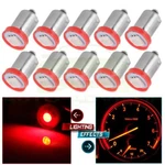 10X BA9S 57 1815 Bright Car 5050 1-SMD Led Instrument Dash Gauge Light Bulbs Red. Fixed Price $8.80.