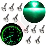 10X Green T5 3SMD Led Bulbs Wedge Speedometer Dash Gauge Light 74 2721 17 18 37. Fixed Price $8.59.
