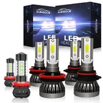 For Honda Civic 2016 2017 - 2020 6X 6000K White Led Headlight Fog Bulbs. Fixed Price $29.99.