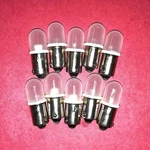 Each Led 24V T10 BA9S Bayonet White Instrument Dash Panel Bulb ; HL306W-2. Fixed Price $22.00.