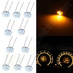10PCS Yellow 3SMD Led Conversion Kit Gauges Cluster For 03 04 05 06 Chevy 4.7MM. Fixed Price $8.80.