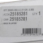 Oem Gm Camshaft Position Sensor 2013-2015 Chevrolet Spark & 25185281. Fixed Price $33.00.