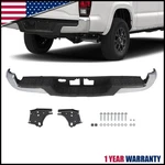 Chrome Rear Step Bumper Assembly W/o Sensor Holes For Toyota Tacoma 2016-2023. Fixed Price $150.04.