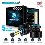 Ironwalls 6-SIDE 9005 HB3 Led Bulbs Headlight High Beam Super Bright White 6500K. Fixed Price $25.99.