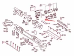 New Mb G W463 Rear Bumper Parktronic System Distance Sensor A4635402217. Fixed Price $197.15.