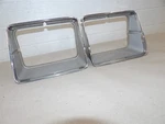 Buick Lesabre 1980-1983 Inner & Outer Rh Headlight Trim Bezels Chrome Oem. Fixed Price $61.10.