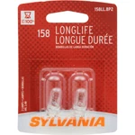 Instrument Panel Light Bulb-base Sylvania 158LL.BP2. Fixed Price $12.19.