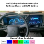 6 32PCS Led Gauge Cluster Control Backlighting Indicators For Chevy Trucks. Fixed Price $38.49.