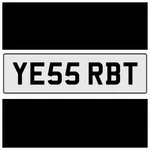 Yes YE55 Rbt Robby Roberta Rab Bob Private Registration Number Plate. Fixed Price $530.60.