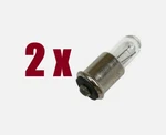 2-PK 327 Miniature 1W T1-3/4 28V Light Lamp New 2-BULBS Eiko 40596. Fixed Price $7.95.