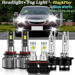 For Acura Tl 2002-2003 Led Hid Headlight High Low Beam + Fog Lamp Bulbs Kit. Fixed Price $43.99.