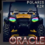 Oracle Lighting 08-19 Fits Polaris Rzr 570 800 900 Dynamic Headlight Halo Kit. Fixed Price $313.00.