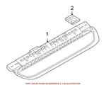 Genuine Oem Center High Mount Stop Light 63257146059 For Bmw. Fixed Price $66.12.