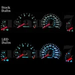 Dash Cluster Gauge White Led Light Bulb Kit Fit 98-04 Chrysler Intrepid Concorde. Fixed Price $13.99.
