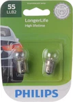 Longerlife Instrument Panel Light Bulb Philips 55LLB2. Fixed Price $7.77.