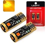 2X T10 Led Side Marker Light Bulb 168 194 192 2825 Amber Canbus Error Free 3000K. Fixed Price $10.99.
