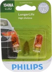 Philips Automotive Lighting Longerlife Miniature Bulb, PACK,194NALLB2. Fixed Price $7.26.