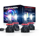 4X H11+H11 Led Headlight Combo High Low Beam Bulbs Kit 2-SIDE White Bright Lamps. Fixed Price $25.99.