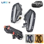 Dual Color Led Drl Signal Fog Light For 2019-2025 Toyota RAV4 Bezel Wire Set. Fixed Price $77.99.