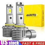 Auxito 9005 HB3 Led Headlight Super Bright Bulbs Kit High/low Beam 6500K White. Fixed Price $24.69.