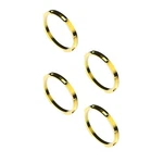 Kc Hilites 30578 Bezel Ring Flex Era Bar Gold 4PC. Fixed Price $49.99.