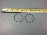 Pump O-rings (2) For An Older Scott-atwater Outboard Motor 3965-5112. Fixed Price $19.95.