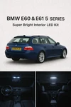 Bmw 5 Series E60 E61 21/PC White Canbus Led Interior Upgrade Light Kit Set. Fixed Price $20.24.