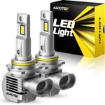 2X Auxito 9005 Led Headlight Bulb Kit High Low Beam 6500K Super White 30000LM. Fixed Price $42.74.