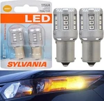 Sylvania Premium Led Light 1156 Amber Orange Two Bulbs Front Turn Signal Upgrade. Fixed Price $25.18.