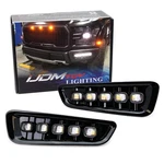 Ijdmtoy White/amber Switchback Led Drl Fog Light Kit Compatible With 2017-202.... Fixed Price $179.24.