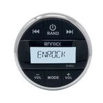 Enrock EM856 Round Bluetooth Marine Digital Media Receiver Stereo Radio. Fixed Price $90.49.