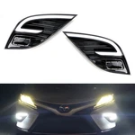 Switchback Led C-ring Daylight Drl Fog Bezel Only For 2018-20 Camry Xse Trd. Fixed Price $112.09.