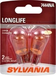Sylvania Longlife 7444NA 28/8W Two Bulbs Front Turn Signal Light Replacement Oe. Fixed Price $12.60.