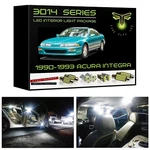 10X White Led Interior Dome Lights Kit For 1990-1993 Acura Integra 3014 + Tool. Fixed Price $28.93.