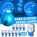 10PCS Blue T10 Led 168 194 1/2" Socket Cluster Dash Instrument Panel Light Bulb. Fixed Price $10.74.
