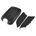 Autohaux Set Car Center Console Cover Front 12.99"X8.66"X1.97", Black. Fixed Price $40.99.