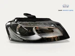 Audi A3 Facelift Bi-xenon/led Right Headlight Phare Faro 8P0941 Excellent!!. Fixed Price $1333.40.