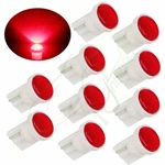 10X Red T10 Cob Wedge Led Bulb For 67-2005 Dodge Instrument Cluster Dash Light. Fixed Price $7.99.