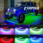For Jeep Wrangler Rubicon 6 Pcs Rgb Neon Underglow Led Lighting Kit Strip Lights. Fixed Price $63.00.