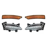 For Lincoln Mkc 15-19 4-PIECE Kit (driver And Passenger Side Daytime Running. Fixed Price $450.82.