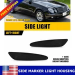 Smoked Lens Front Bumper Side Marker Lights For Mercedes W211 E-class 2003-2006. Fixed Price $15.19.