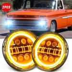 Dot 7" Round Hi/lo Beam Led Headlights Fit Chevrolet 1962-1980 C10 Pickup Truck. Fixed Price $59.99.
