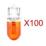 100PCS Instrument Panel Light Dash Cluster Lamp Yellow Halogen Bulb T10 168 194. Fixed Price $14.99.