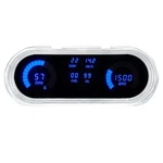 1962-1965 Chevy Nova Direct Replacement Gauge Cluster, Blue, Leds Usa Made. Fixed Price $434.20.