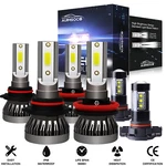 For Gmc Sierra 1500 2500HD 3500HD 2007-2019 Led Headlight + Fog Bulbs Kit. Fixed Price $35.98.