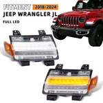 Led Fender Turn Signal Lights Drl For Jeep Wrangler Jl Gladiator Rubicon 2018-25. Fixed Price $135.00.